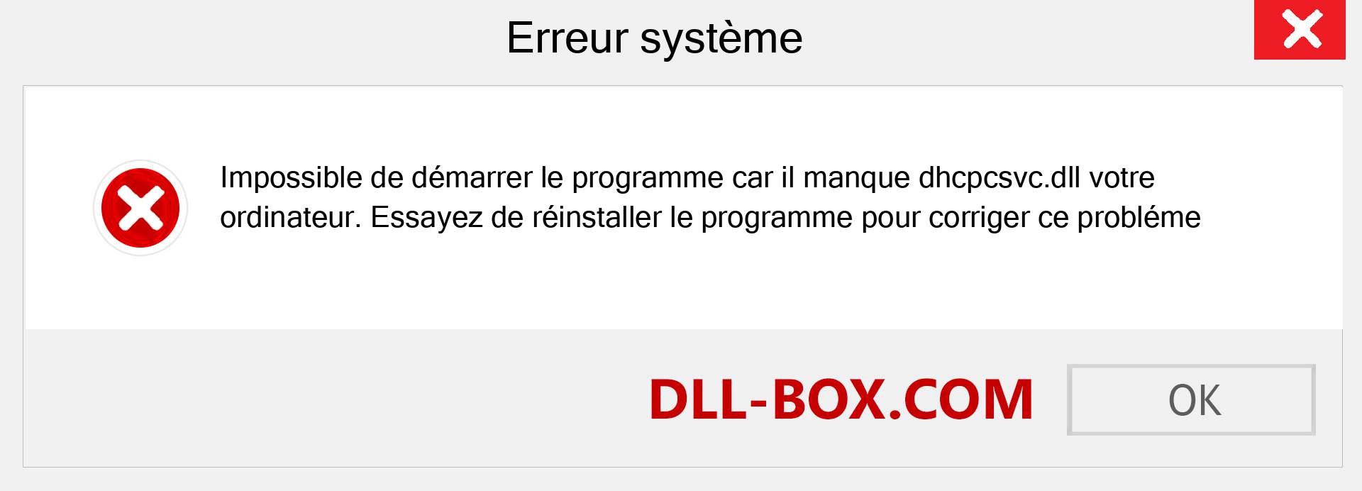 Le fichier dhcpcsvc.dll est manquant ?. Télécharger pour Windows 7, 8, 10 - Correction de l'erreur manquante dhcpcsvc dll sur Windows, photos, images